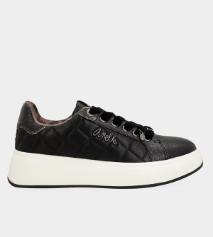 Anekke Casual Black Schuhe | 6537-FLTEJ
