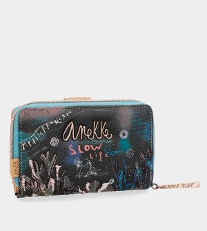Anekke Coral Black Coin Geldbörse | 2796-ROSNJ