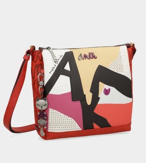 Anekke Fashion 3-compartment Umhängetasche | 5827-OWXNC
