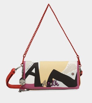 Anekke Fashion With Metal Schultertasche | 6598-WVOYE