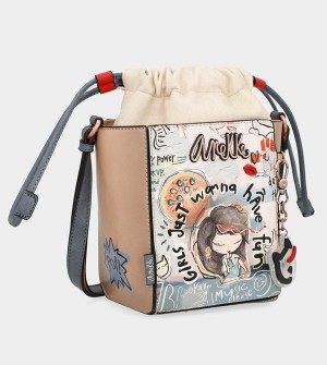 Anekke Fun & Music Satchel Fun & Music Umhängetasche | 3195-RFQLI