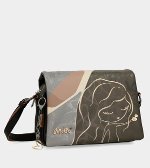 Anekke Heartbeat With Flap Umhängetasche | 5710-DHNIY