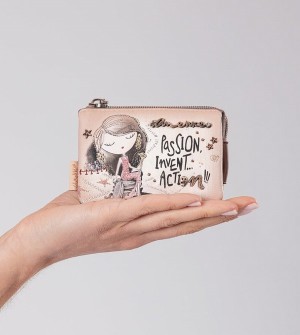 Anekke Hollywood 3-compartment Coin Geldbörse | 9740-KYDMZ