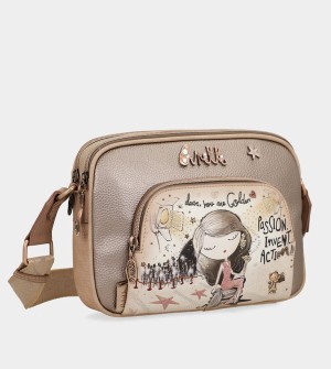 Anekke Hollywood Double Compartment Umhängetasche | 2943-ZQCAM