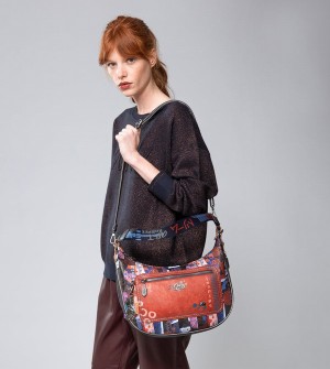 Anekke Kyomu Large Oval Schultertasche | 2081-ZGTHD