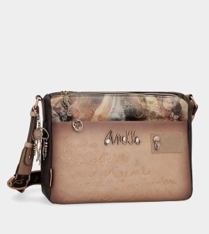Anekke Land 2-compartment Medium Umhängetasche | 8735-LSBKG