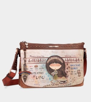 Anekke Menire With 2 Compartments Umhängetasche | 9231-QZCAK