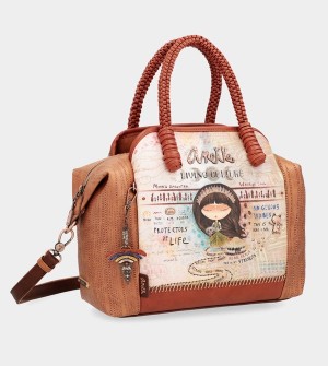 Anekke Menire With Strap Handtasche | 7540-DTRLI