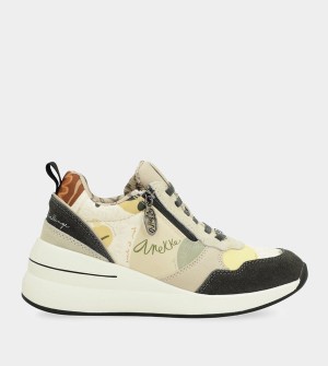 Anekke Multicolored Wedge Schuhe | 4856-OTCEN