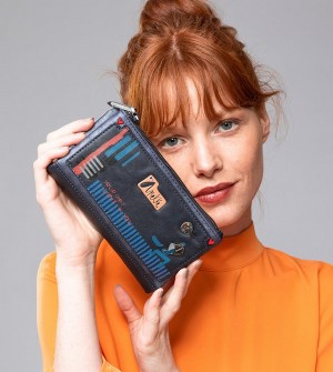 Anekke Nagare Large Flexible Rfid Geldbörse | 2538-IOYKU
