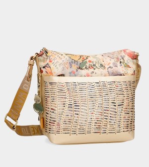Anekke Nature Pachamama Golden Umhängetasche | 3975-KOHYA