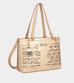 Anekke Nature Pachamama Large Golden Umhängetasche | 5780-JYOUC