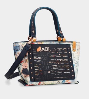 Anekke Nature Pachamama Navy Blue Umhängetasche | 9834-NFOXU