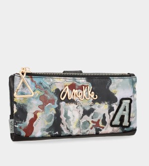 Anekke Nature Woods With Removable Card Holder Geldbörse | 8532-MZPRD