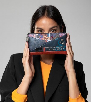 Anekke Origami Large Flexible Rfid Geldbörse | 2519-JCPBX