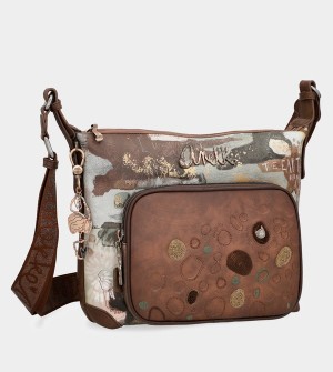 Anekke Outer Crossbody Large With Pockets Umhängetasche | 1268-XNCOE