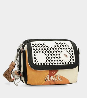 Anekke Oval Flap Alma Umhängetasche | 7956-BZQSJ
