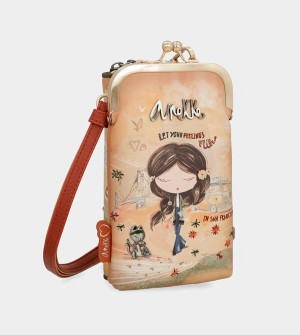 Anekke Peace & Love Camel 3-in-1 Rfid Umhängetasche | 7261-UKSCA