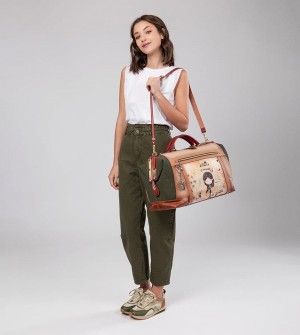 Anekke Peace & Love Camel Travel Reisetasche | 3981-MZOFI