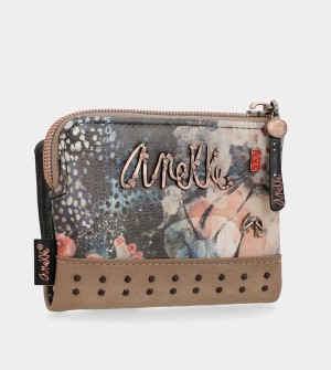 Anekke Shōen Brush Small Flexible Geldbörse | 6915-NORSB