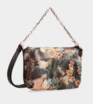 Anekke Shōen Padded With Metallic Umhängetasche | 9670-CDWLP