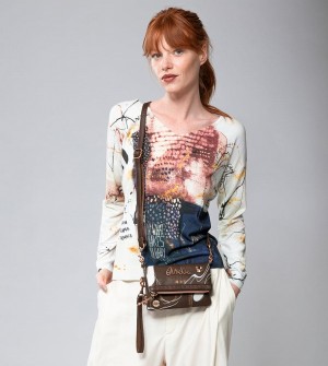 Anekke Small Brown Nature Shodō Umhängetasche | 4957-MGPBL