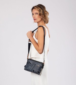 Anekke Studio Navy Blue 2-compartment Umhängetasche | 9027-OZAEH