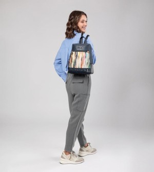 Anekke Studio Navy Blue Pearl Rucksäcke | 9548-BNOFS
