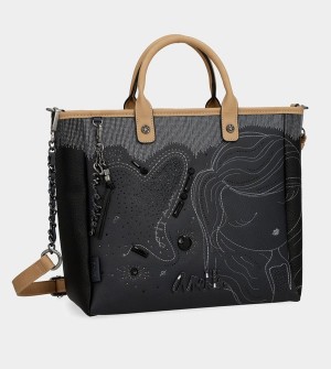 Anekke Studio Navy Blue Schultertasche | 6498-EMVJZ
