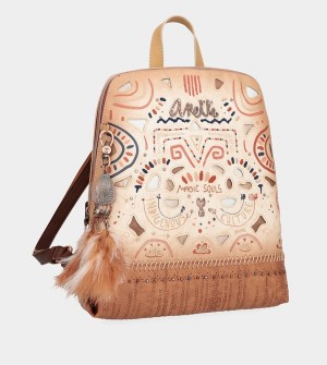 Anekke Tribe Back Pocket Messenger Rucksäcke | 9853-PVQJB