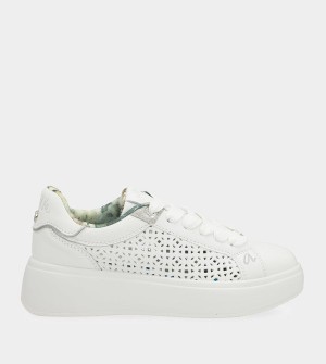 Anekke White Spotted Schuhe | 5369-BFGPO