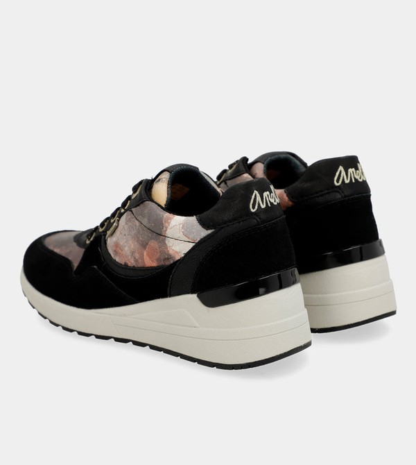Anekke Black Padded Sports With Wedge Schuhe | 1934-AXRYW