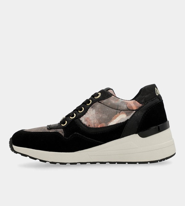 Anekke Black Padded Sports With Wedge Schuhe | 1934-AXRYW