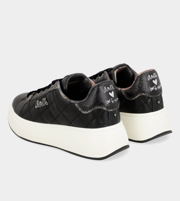 Anekke Casual Black Schuhe | 6537-FLTEJ