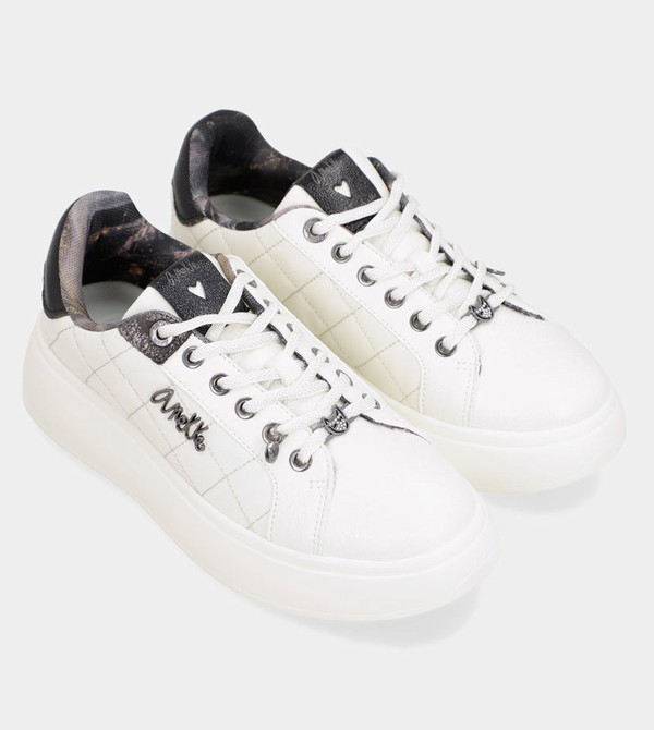 Anekke Casual White Schuhe | 1709-MGOED