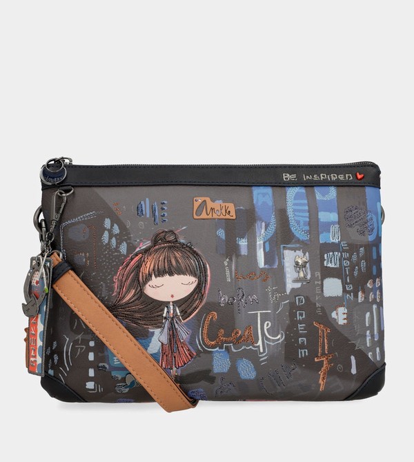 Anekke Contemporary 2 Compartment Umhängetasche | 4513-MTHRL