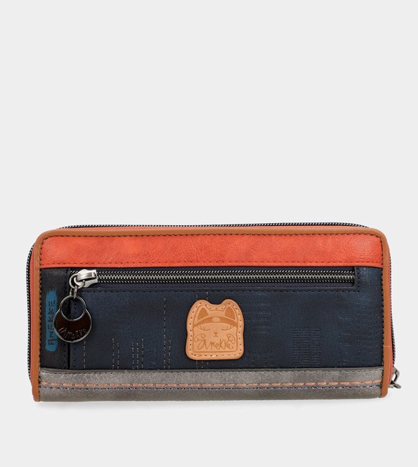 Anekke Contemporary Large Embossed Rfid Geldbörse | 5427-BIYOX