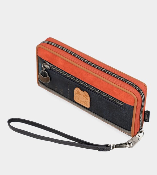 Anekke Contemporary Large Embossed Rfid Geldbörse | 5427-BIYOX