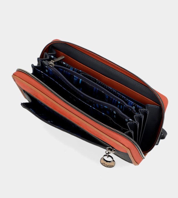 Anekke Contemporary Large Embossed Rfid Geldbörse | 5427-BIYOX