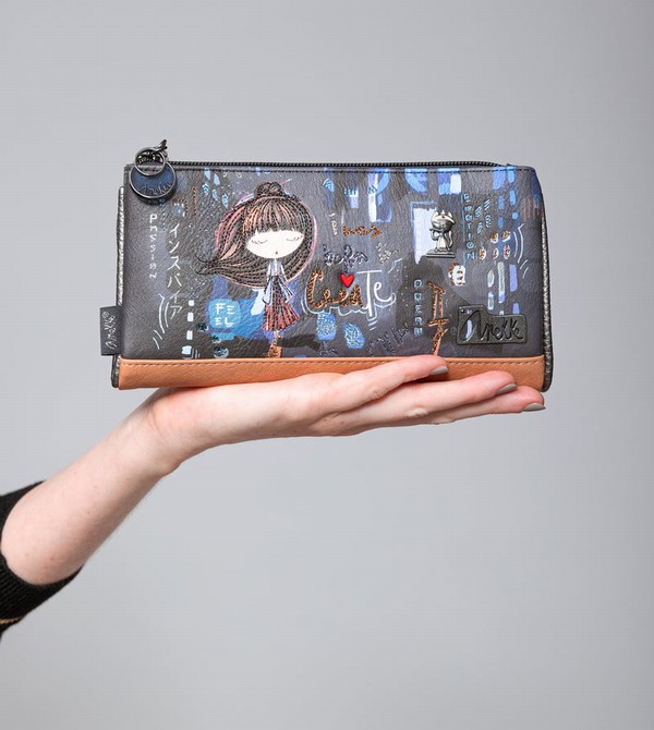 Anekke Contemporary Large Flexible Rfid Geldbörse | 5943-ZYKOE