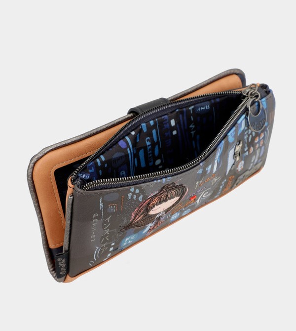 Anekke Contemporary Large Flexible Rfid Geldbörse | 5943-ZYKOE