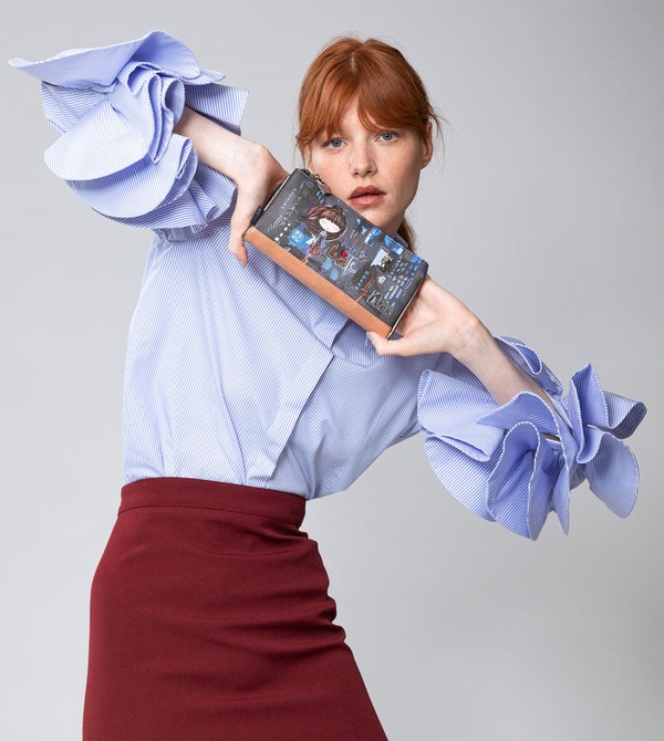 Anekke Contemporary Large Flexible Rfid Geldbörse | 5943-ZYKOE
