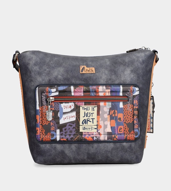 Anekke Contemporary Large Printed Messenger Umhängetasche | 5031-KYEWA