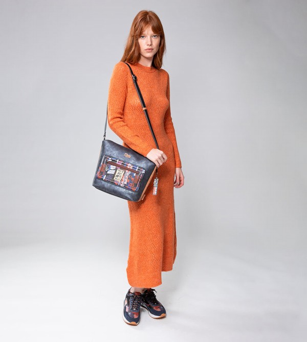 Anekke Contemporary Large Printed Messenger Umhängetasche | 5031-KYEWA
