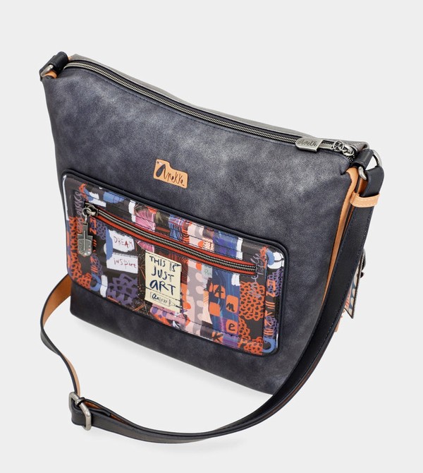 Anekke Contemporary Large Printed Messenger Umhängetasche | 5031-KYEWA