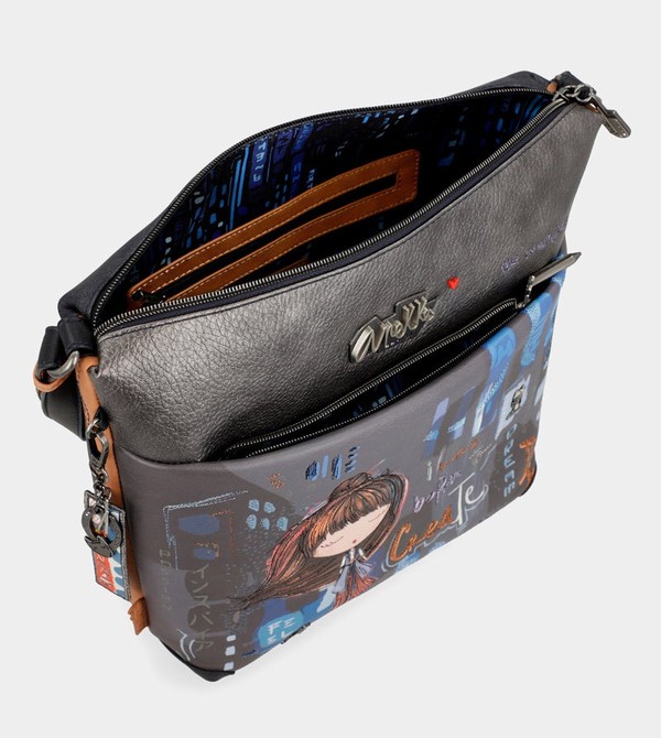 Anekke Contemporary Large Printed Messenger Umhängetasche | 5031-KYEWA