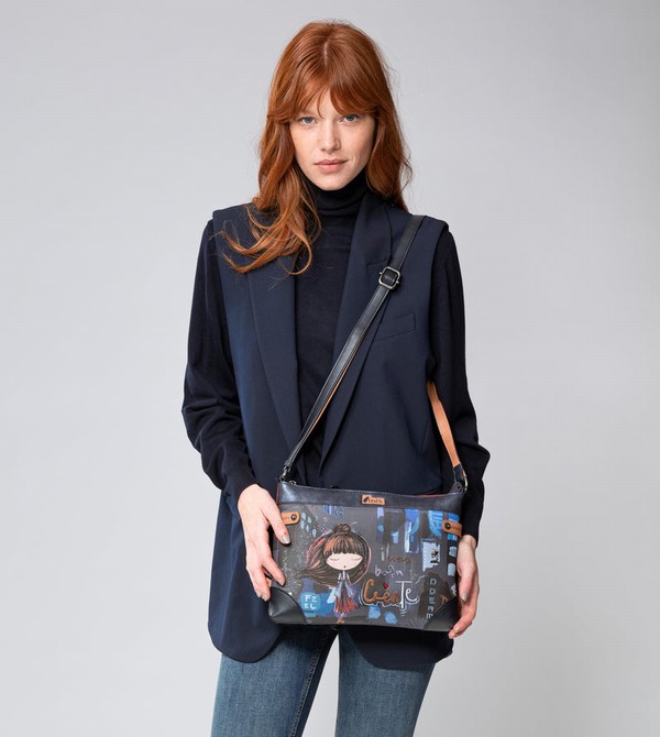 Anekke Contemporary Large Printed Umhängetasche | 9104-ZAMQF
