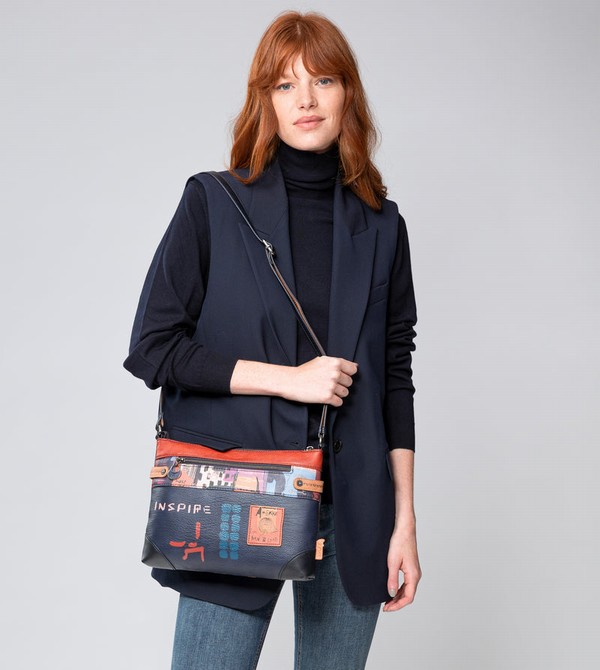Anekke Contemporary Large Printed Umhängetasche | 9104-ZAMQF