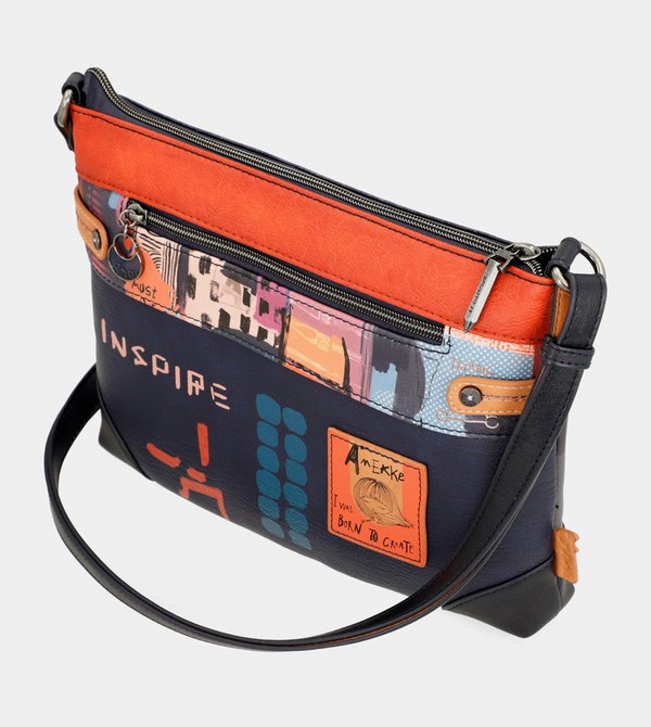 Anekke Contemporary Large Printed Umhängetasche | 9104-ZAMQF