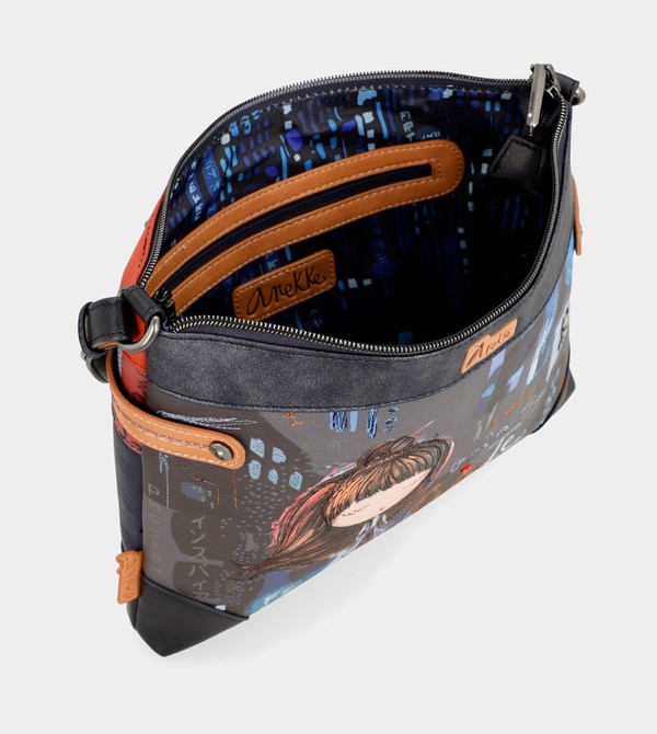 Anekke Contemporary Large Printed Umhängetasche | 9104-ZAMQF